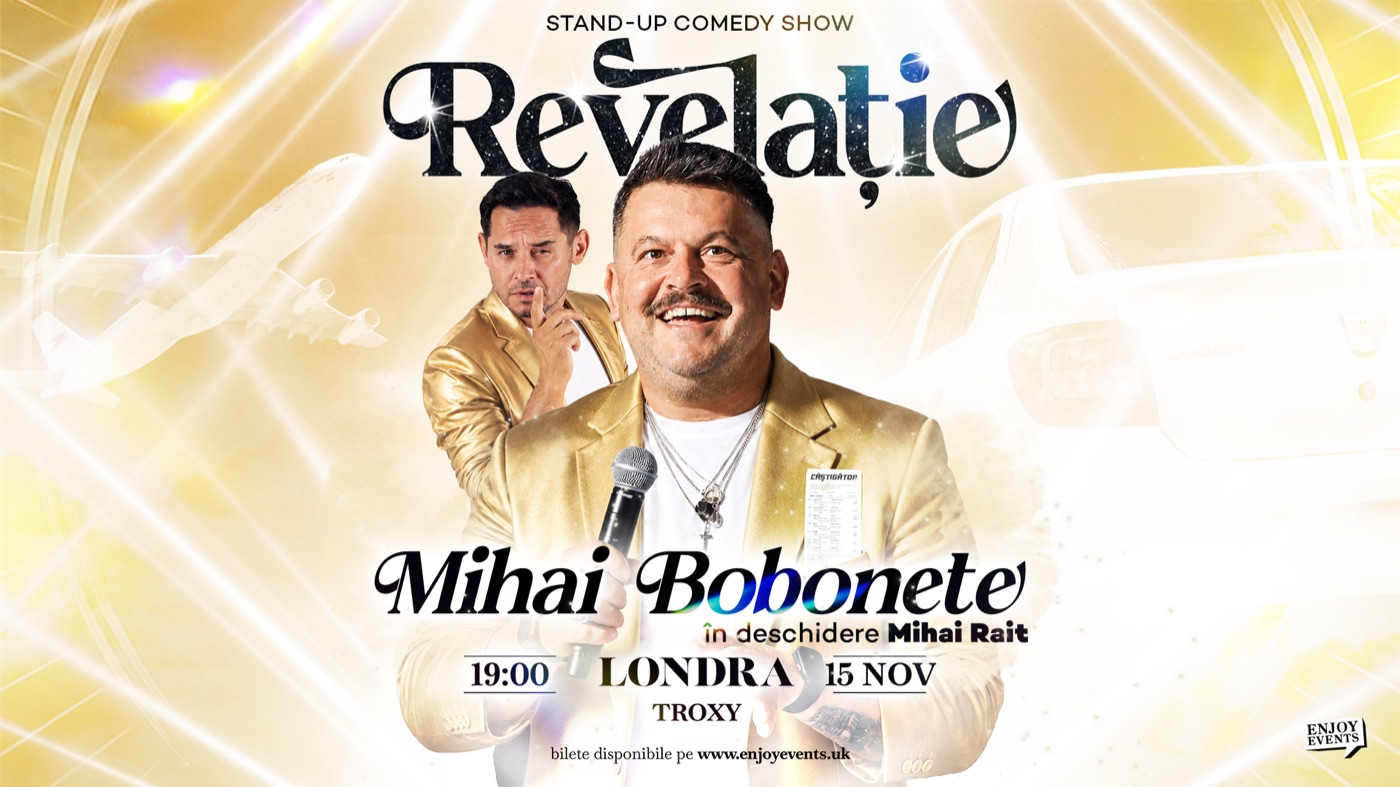 Mihai Bobonete, Revelație, Troxy London poster